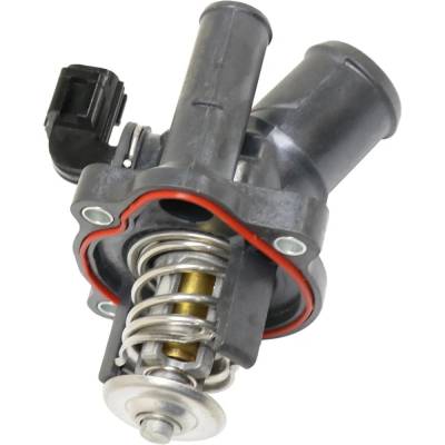 Rareelectrical - New 208°F Thermostat Housing Compatible With Ford Mazda B2300 Se 4 Cyl 2.3L Focus Zx4 4 Cyl 2.0L - Image 4