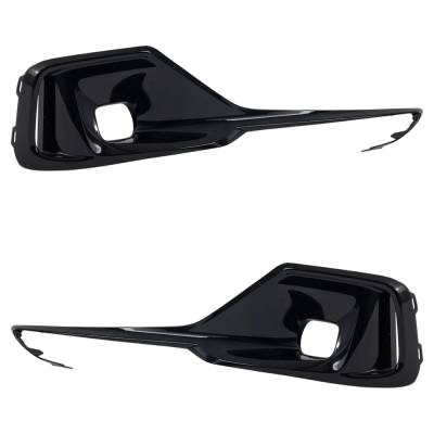 Rareelectrical - New Front Left And Front Right Fog Light Cover Compatible With Honda Accord Ex-L Accord Hybrid Ex-L - Image 3