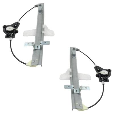 Rareelectrical - New Rear Left And Rear Right Window Regulator Compatible With Nissan Maxima Sl Maxima Se 2004-2008 - Image 4