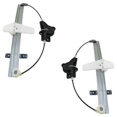 Rareelectrical - New Rear Left And Rear Right Window Regulator Compatible With Nissan Maxima Sl Maxima Se 2004-2008 - Image 5