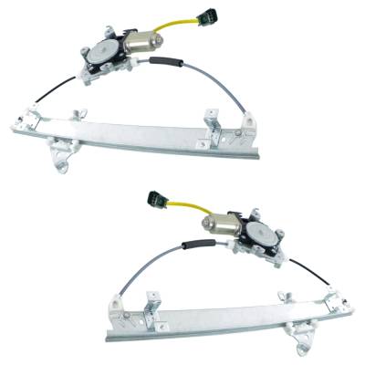 Rareelectrical - New Front Left And Front Right Window Regulator Compatible With Nissan Juke Nismo Rs 4 Cyl 1.6L Juke - Image 2