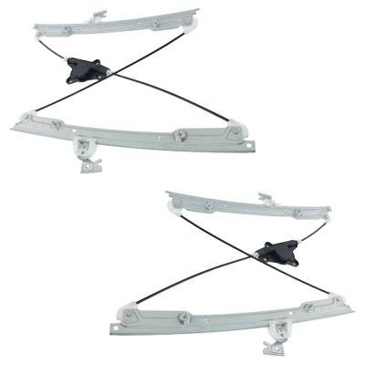 Rareelectrical - New Front Left And Front Right Window Regulator Compatible With Nissan Maxima Se 6 Cyl 3.5L Maxima - Image 2