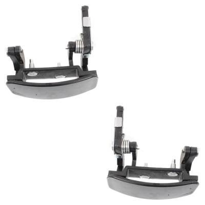 Rareelectrical - Set Of 2 Rear Exterior Door Handle Compatible With 1999-2002 Nissan Quest Mercury Villager Primed - Image 4