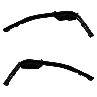 Rareelectrical - New Pair Of Radiator Support Bracket Compatible With Jeep Cherokee Overland 6 Cyl 3.2L Cherokee - Image 5