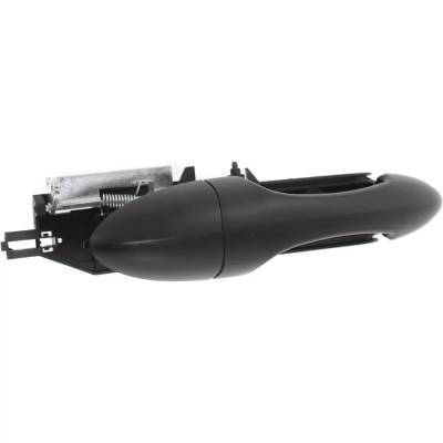 Rareelectrical - Left Rear Exterior Door Handle Compatible With 2000-2007 Ford Focus Smooth Black Without Key Hole - Image 2