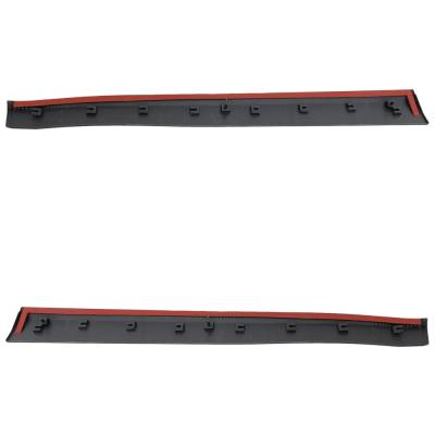 Rareelectrical - New Front Left And Front Right Door Molding And Beltlines Compatible With Jeep Compass Upland 4 Cyl - Image 5