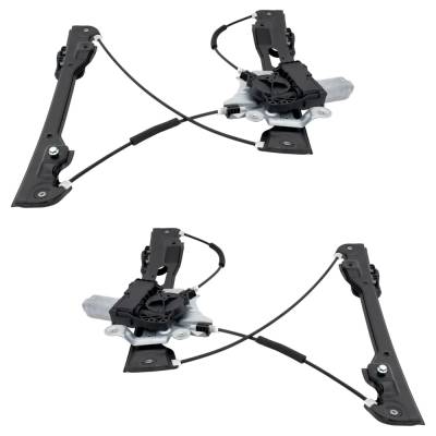 Rareelectrical - New Front Left And Front Right Window Regulator Compatible With Chevrolet Malibu Limited Ltz 4 Cyl - Image 4