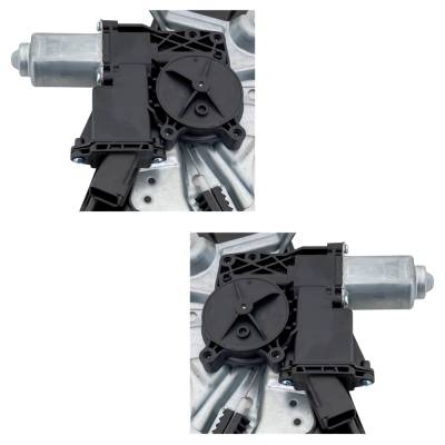 Rareelectrical - New Front Left And Front Right Window Regulator Compatible With Chevrolet Malibu Ltz 4 Cyl 2.5L - Image 6