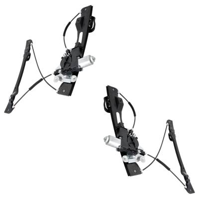Rareelectrical - New Front Left And Front Right Window Regulator Compatible With Chevrolet Malibu Ls 4 Cyl 2.5L - Image 2