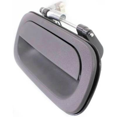 Rareelectrical - New Textured Gray Tailgate Handle Compatible With Nissan Xterra Se 6 Cyl 3.3L Xterra Xe 6 Cyl 3.3L - Image 2