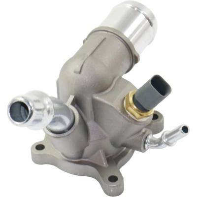 Rareelectrical - New 195 Degrees Thermostat Housing Compatible With Chrysler Dodge Fiat 500X Urbana 4 Cyl 2.4L 200 - Image 3