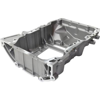 Rareelectrical - New Aluminum Oil Pan Compatible With Jeep Wrangler Jk Sport 6 Cyl 3.6L Wrangler Jk Unlimited Willys - Image 3