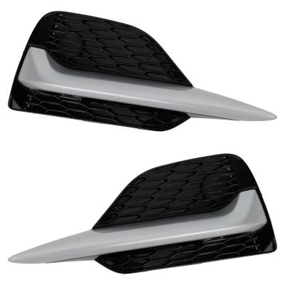 Rareelectrical - New Front Left And Front Right Fog Light Cover Compatible With Nissan Rogue Sport S Rogue Sport Sv - Image 1