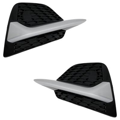 Rareelectrical - New Front Left And Front Right Fog Light Cover Compatible With Nissan Rogue Sport Sl Rogue Sport S - Image 3