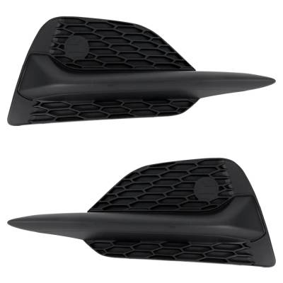 Rareelectrical - New Front Left And Front Right Fog Light Cover Compatible With Nissan Rogue Sport S Rogue Sport Sl - Image 2