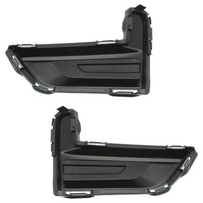 Rareelectrical - New Front Left And Front Right Fog Light Cover Compatible With Nissan Rogue Sv Hybrid 4 Cyl 2.0L - Image 5