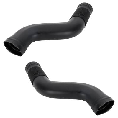 Rareelectrical - New Pair Of Air Intake Hose Compatible With Mercedes Benz Ml350 Base 6 Cyl 3.5L Gl450 Base 8 Cyl - Image 3