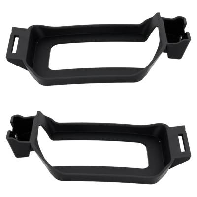 Rareelectrical - New Pair Of Fog Light Cover Compatible With Nissan Pathfinder S 6 Cyl 3.5L Pathfinder Sl 6 Cyl 3.5L - Image 5