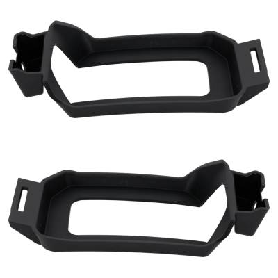 Rareelectrical - New Pair Of Fog Light Cover Compatible With Nissan Pathfinder S 6 Cyl 3.5L Pathfinder Sl 6 Cyl 3.5L - Image 6