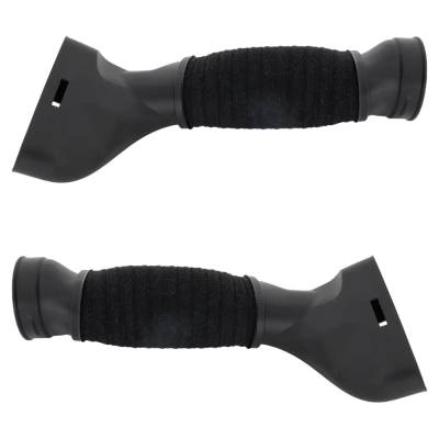 Rareelectrical - New Pair Of Air Intake Hose Compatible With Mercedes Benz C280 Luxury 6 Cyl 3.0L C230 Sport 6 Cyl - Image 2