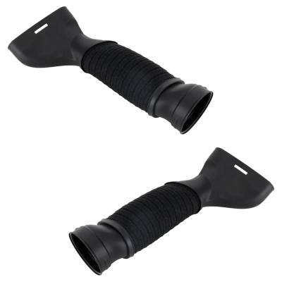 Rareelectrical - New Pair Of Air Intake Hose Compatible With Mercedes Benz C280 Luxury 6 Cyl 3.0L C230 Sport 6 Cyl - Image 3