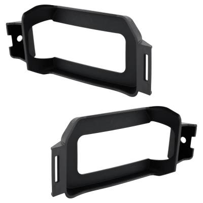 Rareelectrical - New Pair Of Fog Light Cover Compatible With Nissan Pathfinder S 6 Cyl 3.5L Pathfinder Sv 6 Cyl 3.5L - Image 3