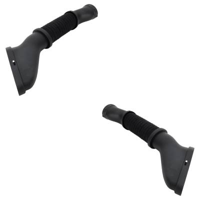 Rareelectrical - New Pair Of Air Intake Hose Compatible With Mercedes Benz Gl550 4Matic 8 Cyl 4.7L Gl450 Base 8 Cyl - Image 3