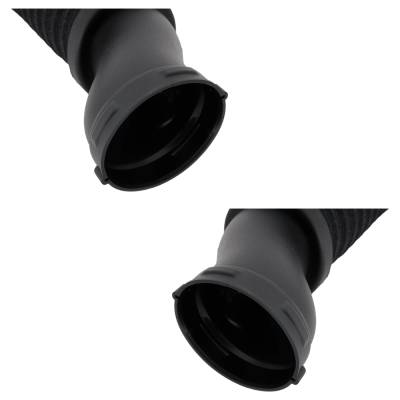 Rareelectrical - New Pair Of Air Intake Hose Compatible With Mercedes Benz Gl550 4Matic 8 Cyl 4.7L Gl450 Base 8 Cyl - Image 6