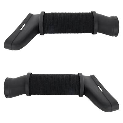 Rareelectrical - New Pair Of Air Intake Hose Compatible With Mercedes Benz Cls63 Amg 4Matic 8 Cyl 5.5L E550 Base 8 - Image 2