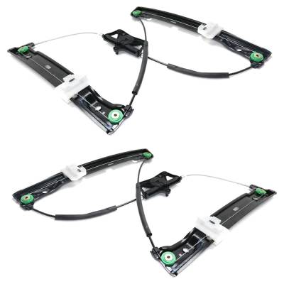 Rareelectrical - New Front Left And Front Right Window Regulator Compatible With Mercedes Benz S65 Amg Base S600 Base - Image 2
