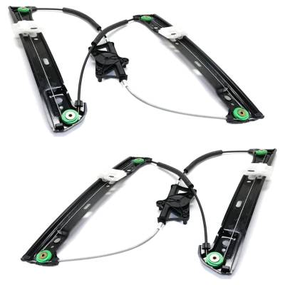 Rareelectrical - New Front Left And Front Right Window Regulator Compatible With Mercedes Benz S65 Amg Base S600 Base - Image 6