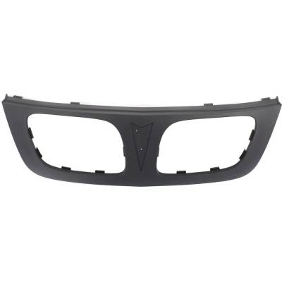 Rareelectrical - New Primed Grille Assembly Compatible With Pontiac G5 Gt 4 Cyl 2.2L G5 Se 4 Cyl 2.2L G5 Gt 4 Cyl - Image 1