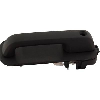 Rareelectrical - Right Front Exterior Door Handle Compatible With 2015-2022 Ford F-150 Textured Black With Key Hole - Image 4