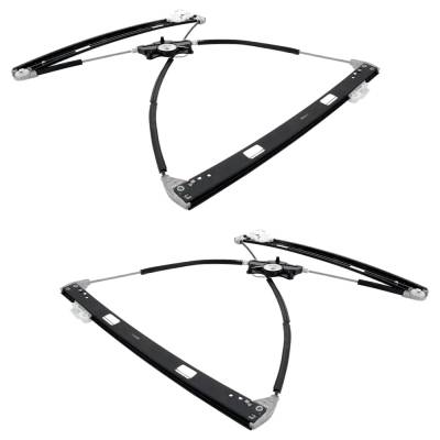 Rareelectrical - New Front Left And Front Right Window Regulator Compatible With Audi Q7 Tdi 6 Cyl 3.0L 2011 - Image 3