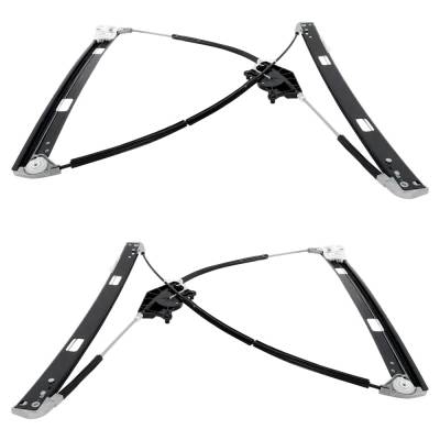 Rareelectrical - New Front Left And Front Right Window Regulator Compatible With Audi Q7 Tdi 6 Cyl 3.0L 2011 - Image 5