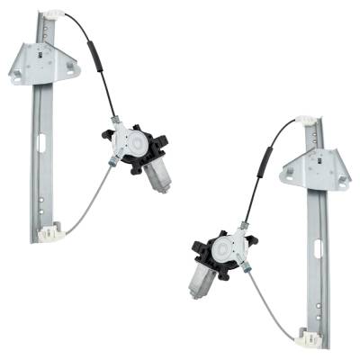 Rareelectrical - Rear Left And Rear Right Window Regulator Compatible With Acura Tsx Base 2004-2008 By 72750Sea003 - Image 2