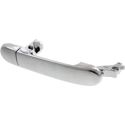 Rareelectrical - Front Or Rear Passenger Side Exterior Door Handle Compatible With 2007-2012 Nissan Versa Chrome - Image 2