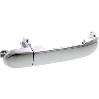 Rareelectrical - Front Or Rear Passenger Side Exterior Door Handle Compatible With 2007-2012 Nissan Versa Chrome - Image 3