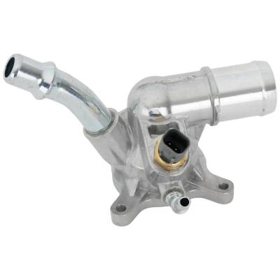 Rareelectrical - New 195 Degrees Thermostat Housing Compatible With Chrysler Dodge Fiat Dart Rallye 4 Cyl 2.0L 500X - Image 4