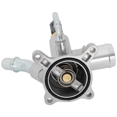 Rareelectrical - New 195 Degrees Thermostat Housing Compatible With Chrysler Dodge Fiat Dart Rallye 4 Cyl 2.0L 500X - Image 5