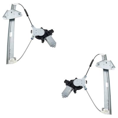 Rareelectrical - Rear Left And Rear Right Window Regulator Compatible With Acura Tsx Base 2004-2008 72750Sea003 - Image 4