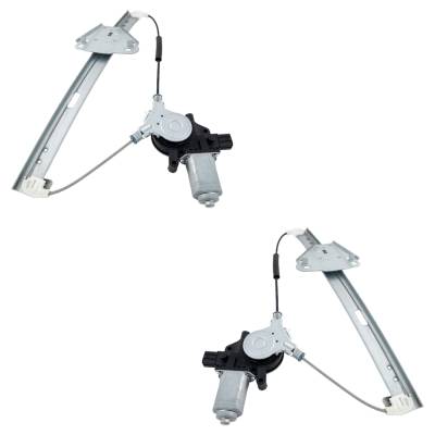 Rareelectrical - Rear Left And Rear Right Window Regulator Compatible With Acura Tsx Base 2004-2008 72750Sea003 - Image 6