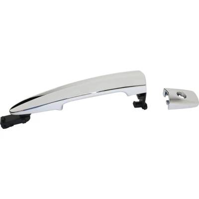 Rareelectrical - Left Front Exterior Door Handle Compatible With 2009-2017 Nissan Leaf Nissan Murano Chrome With Key - Image 4