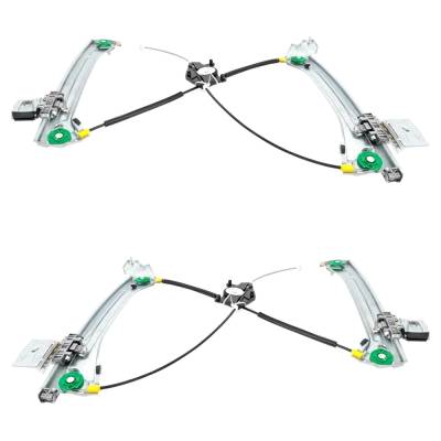 Rareelectrical - New Front Left And Front Right Window Regulator Compatible With Audi A5 Quattro Technik S5 Premium - Image 6
