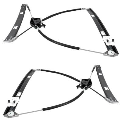 Rareelectrical - New Front Left And Front Right Window Regulator Compatible With Audi Q7 Base 6 Cyl 3.0L Q7 Premium - Image 6