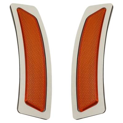 Rareelectrical - New Front Left And Front Right Side Marker Compatible With Bmw 335I Base 6 Cyl 3.0L 335I Xdrive Base - Image 3