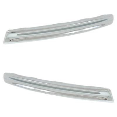 Rareelectrical - New Pair Of Outer Grille Trim Compatible With Mercedes Benz Gle550 4Matic Gle350 4Matic 2016-2019 By - Image 2