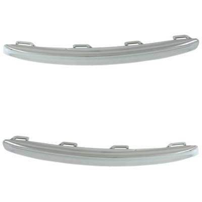 Rareelectrical - New Pair Of Outer Grille Trim Compatible With Mercedes Benz Gle350d 4Matic Gle550e 4Matic 2016-2019 - Image 4