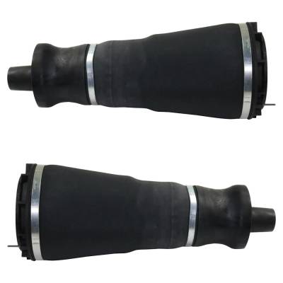 Pair Rear Air Suspension Springs Compatible With 2006-2011 Cadillac Dts Sedan Hearse Limousine Base