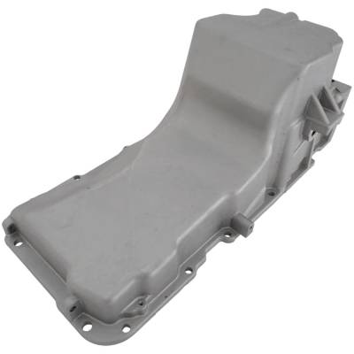 Rareelectrical - New Aluminum Oil Pan Compatible With Chevrolet Gmc Sierra 2500 Wt 8 Cyl 6.0L Sierra 1500 Hd Slt 8 - Image 3